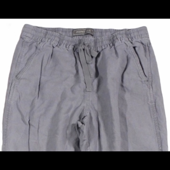 *SOLD* J Crew Point Sur Seaside Linen Jogger Pants - Picture 2 of 6